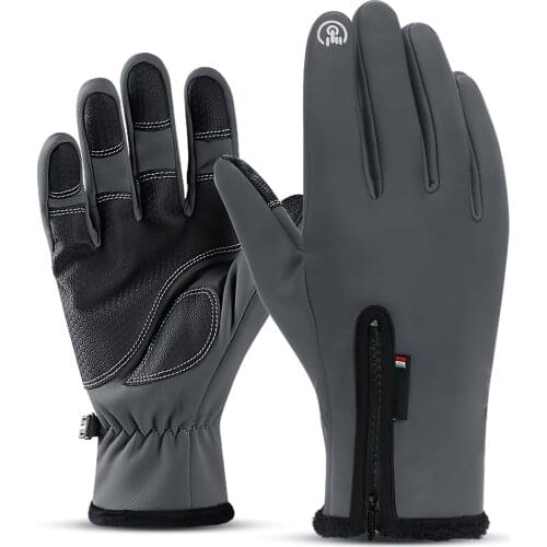 Riding Gloves Winter Cold-proof Waterproof Ski Gloves Full-finger Non-slip touch Screen Gloves Outdoor Camping Hiking Gloves