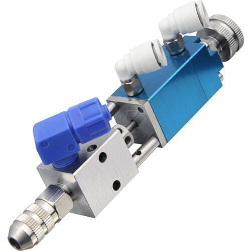 Pneumatic Micrometer UV Glue Dispenser Valve Precision Thimble Dispensing Valve Dispensing tools