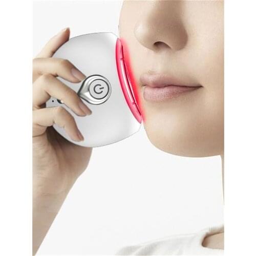 Mini Portable 3 Colors Led Photon Ems Rf Electric Face Lift Massage Tool Remove Wrinkle Neck Beauty Massager Device