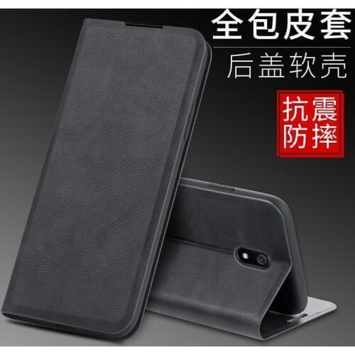 Redmi 8 Retro Flip PU Leather Cover Cases For Xiaomi Redmi 8A Phone Bags Stand Wallet Case With Card Holder
