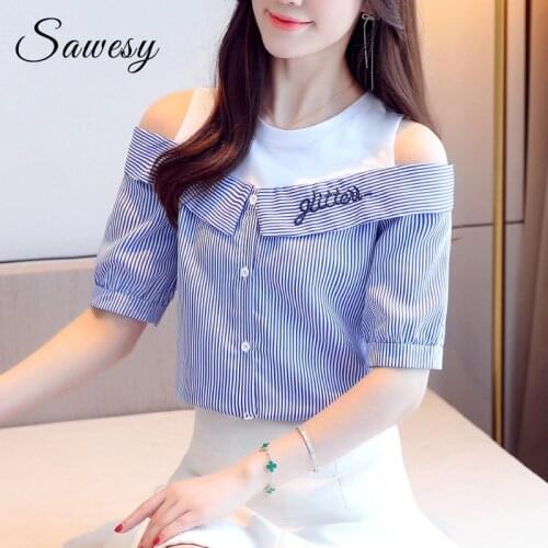 Sawesy Blouses With Embroidery