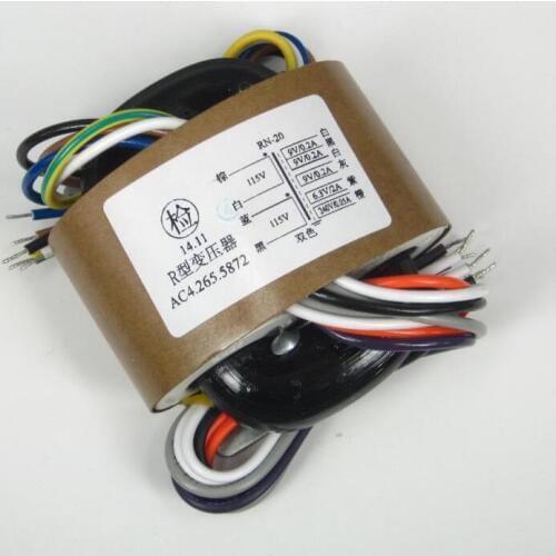 115V 230V 30W R-Core Transformer 9V+9V+9V 6.3V 240V for Audio Amplifier Preamps AMP DAC R Core