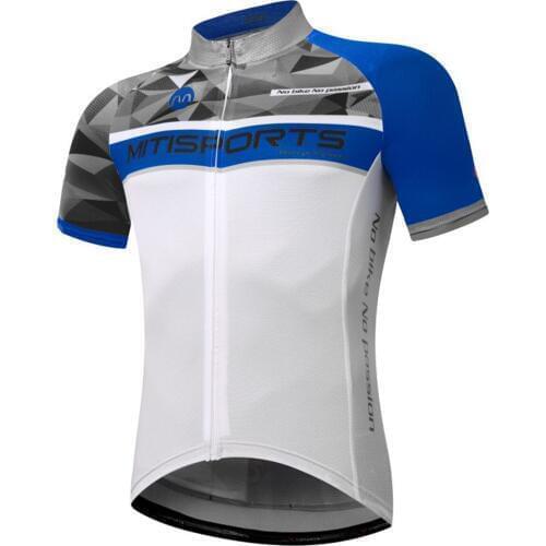 MTSPS Cycling Jersey Breathable Mountain Bike Clothing Quick-Dry Racing MTB Bicycle Clothes 4 way stretch Dry Fit