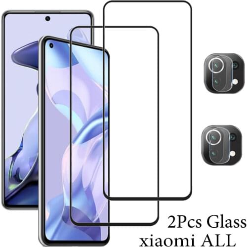 9D pelicula, glass for Xiaomi Mi 11 Lite 5G screen protector Xiaomi 11Lite 11i 11X Pro protective glass Mi-11-Lite glass film