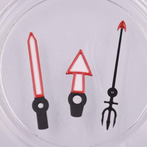 Green Luminous watch hands Fit Seiko NH35 NH36 Movement SKX007 Watch Hands parts