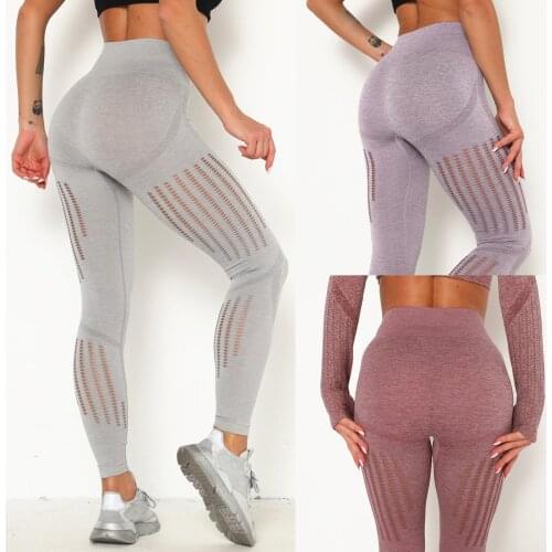 Women Leggings for Fitness Push UP High Waist Sexy Legging Women Seamless Breathable Female Workout Legging Штаны для йоги