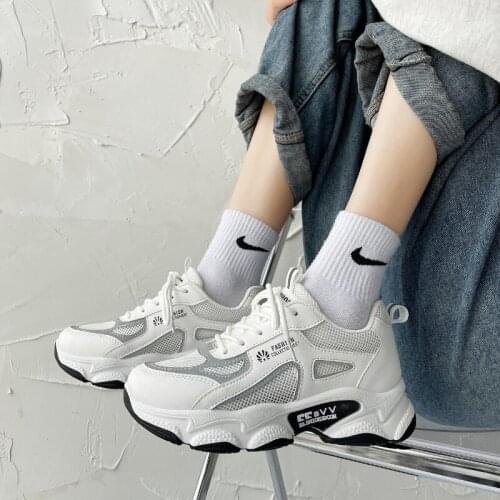 Ladies Lightweight Running Shoes Summer Ultralight Breathable Sneakers Walking Shoes Girls Sneakers Size 35-41