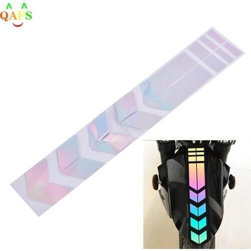 1pc Waterproof Decors Universal Car Motorcycle Reflective Stickers Wheel Car Decals On Fender