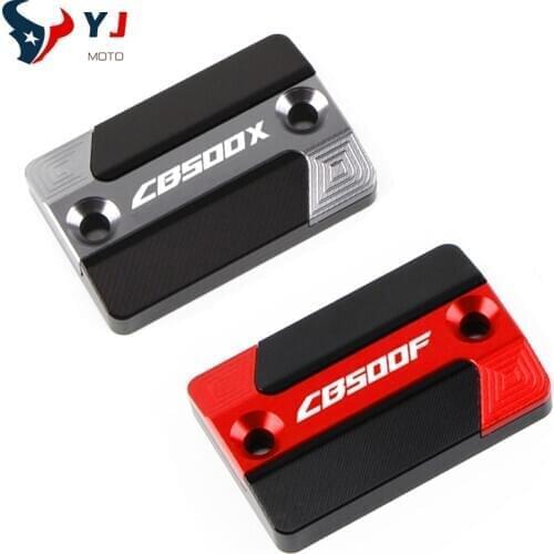 Brand New For HONDA CB500F CB500X CB 500F 500X 2013-2020 2019 Motorcycle CNC High Quality Front Brake Fluid Reservoir Cap Cover