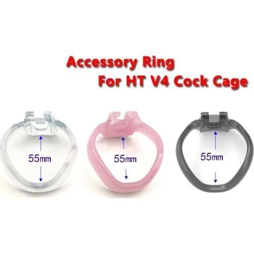55mm Accessory Ring For Chastity Device HT V4 Set Cock Cage Bondage Belt Fetish Adult Sex Toy