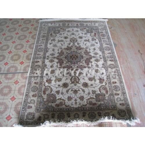 Free shipping 4'x6' 160 Line Persian carpet 100% New Zealand wool and handmade persian rug