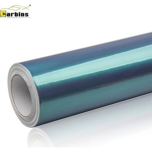 CARBINS Magic Coral Vinyl Sticker Peacock Green Special Smart Car Color Decal Refits