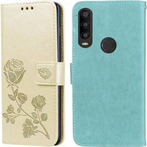 For Alcatel 1SE 2020 5030F 5030U 6.22" Case Protection Stand Style PU Leather Flip Silicone Back Cover Phone Wallet Case