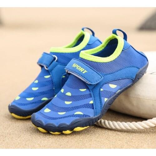 Children Five Toes Swimming Shoes Quick-Drying Breathable Lightweight Fishing Bicycle Upstream Water Aqua Shoes Kids Sneakers