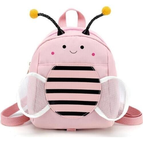 Children Backpacks 3D Children School Bags for Girls Boy Baby lost-proof backpack with rope Toddle Kids Backpack for 1-3 years