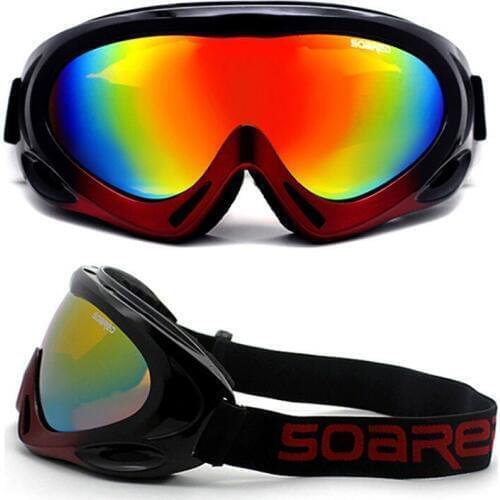 Skiing Goggles Adult & Children PC Lens Breathable Sponge Outdoor Sports Glasses Skiing Eyewear