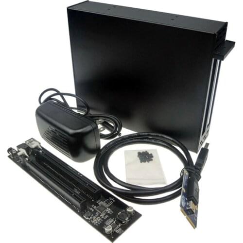 Mini PCI e to PCI e adapter Mini PCIe to 2 port PCI-e 1x 4x 8x 16 controller Expansion riser Card