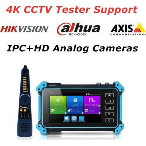 8MP 4K monitor HDMI VGA input CCTV tester cctv monitor for camera Ip camera tester IPC tester poe testers CCTV camera