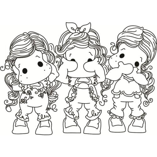 New Alphabet Transparent Silicone Clear Rubber Stamp Sheet Cling Scrapbooking DIY Cute Pattern Photo Album PaperCard Decor Stamp