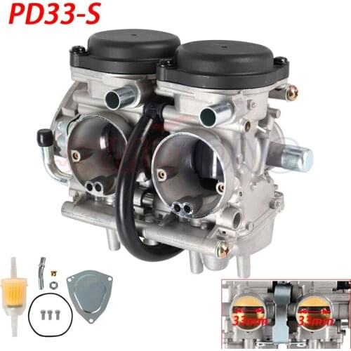 PD33-S Motorcycle Carburetor 33mm Carburador Carb For YAMAHA Raptor 660 660R YFM660 YFM 660R 2001 2002 2003 2004 2005