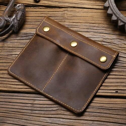 Portable Leather Watch Pouch Jewelry Storage Bag for Men Women Accessories
