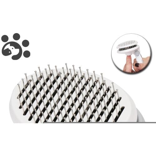 Pet Cat Deshedding Combs ,Adjustbale Cats Brush for Puppy, Cat Hair Remover Comb Brush for Cats Grooming Tools Pet Product M006S