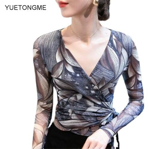 Sexy Women V-neck T-shirt Clubwear Bodycon Solid T-shirt Tops Summer Outwear tee shirt femme