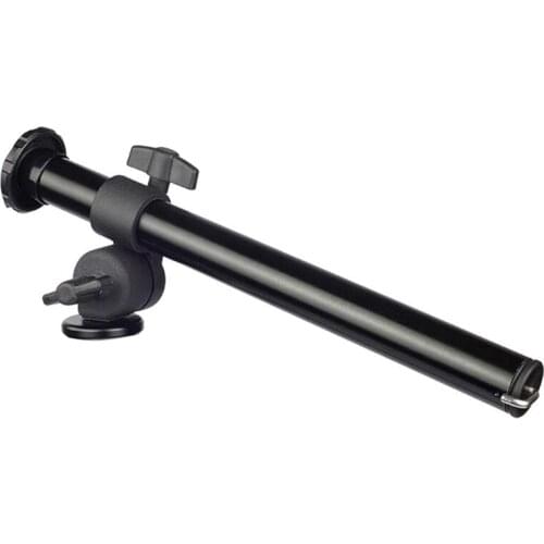 Camera Tripod Boom Arm,Rotatable Tripod Extender for Studio Outdoor Macro Over Head Shooting,25mm Tube,32cm Length