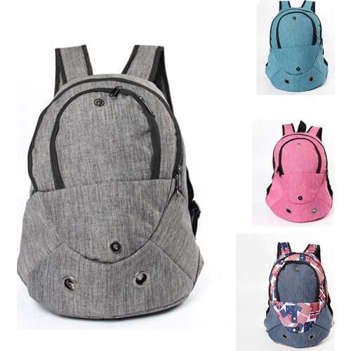 Dog Bag Travel Backpack Fashion Breathable Pet Carrier Dog Front Chest Backpack Shoulder Dogs Bag Pack for Small Puppy Chihuahua