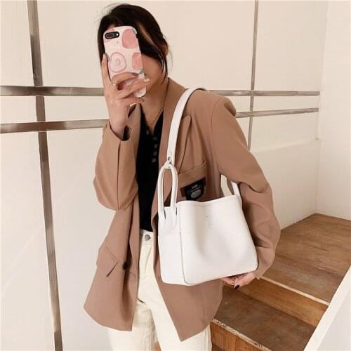 Brand Womens Tote Bag High Quality Soft Leather Shoulder Bags Ladies Crossbody Bag Luxury Handbag and purses fashion Bucket Bag