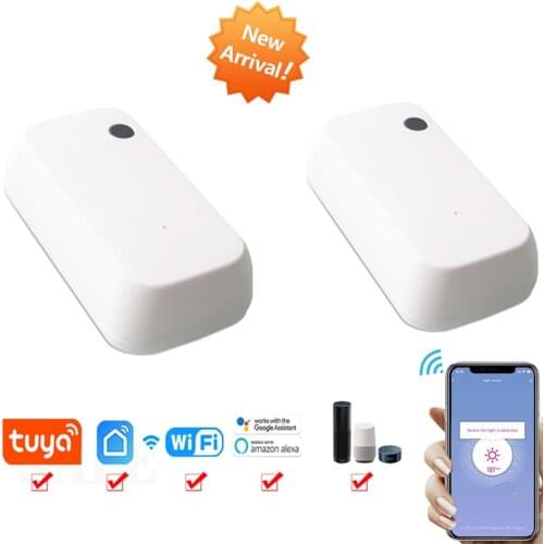 Tuya Wifi Smart Home 180 ° Illuminance Sensor Brightness Smart Wifi Brightness Sensor Smart Life Powered By USB Light Sensor