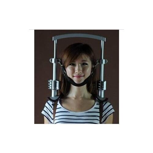 Free shipping Aoli cervical traction device household medical the neck with massage bag Cervical traction tractor