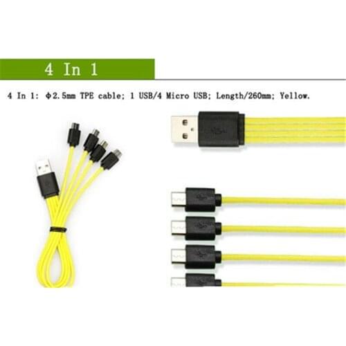 ZNTER Micro USB Charging Cable for USB Rechargeable Battery XP316