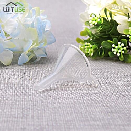 10-20Pcs Mini Funnels Small Plastic For Perfume Diffuser Bottle Mini Liquid For Narrow Fine Bottleneck Bottles Plastic Funnel