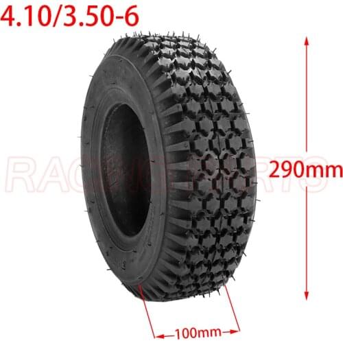 4.10/3.50-6 Tire Out Tire for E-Bike, Wheelbarrow Scooter, Mini Motorcycle Atv Motorcycle