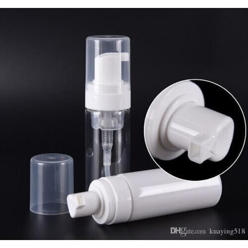 50ml Travel Foamer Bottles Empty Plastic Foam Pump Bottles Used as Hand Wash Soap Mousse Cream Dispenser Bubbling Bottle