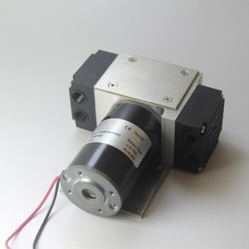 -99KPA EPDM Brush Motor Quiet Miniature Diaphragm Air Pump Small Vacuum Pump Mini Diaphragm Pump with EPDM Diaphragm