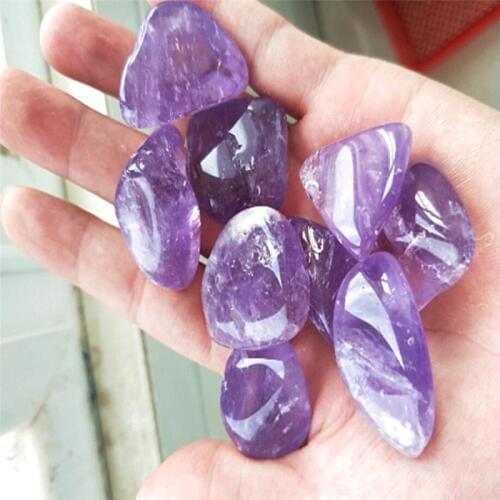 Amethyst polishing energy crystal quartz therapy crystal