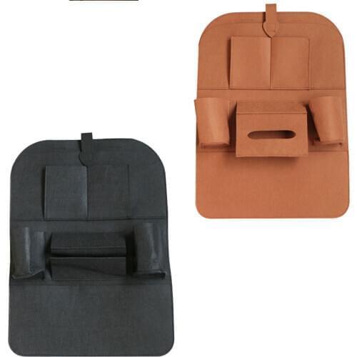 Carmilla Car Back Seat Organizer Auto Storage Bag Accessories for Ford Focus 2 3 4 Fiesta Ecosport Everest Mondeo Kuga Escape