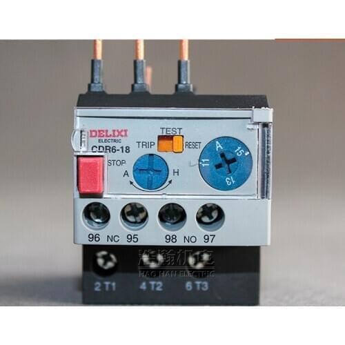 DELIXI CDR6-18 thermal relay 14-18A