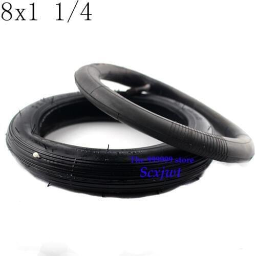 Good Reputation 8x1 1/4 Inch Tyre With fits motorcycle Tyre for Scooter A-Folding Bike Electric / Gas Scooter Tire New