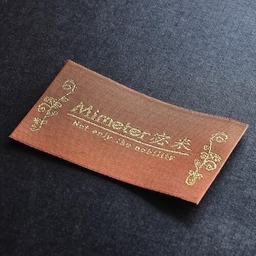 Customized garment labels/woven labels/logo/trademark/collar label/clothing tags/T-shirt labels