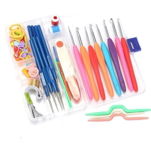 Knitting tools 16 sizes Crochet wool knitting crochet tools Crochet suit magic suit new
