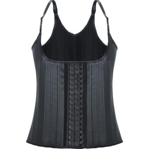 Latex waist trainer women adjustable shapers modeling strap corset colombian girdles body shapewear faja shaper sash reductive