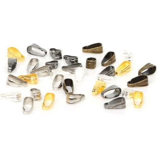 New Arrival Plated Clip& Clasp Pinch Clip Bail Pendant Connectors Bail Beads DIY Jewelry Findings Accessory