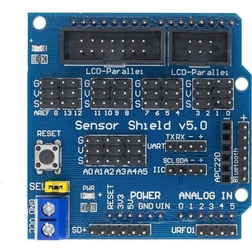 V5.0 Sensor Shield expansion board for arduino electronic building blocks robot accessories Sensor Shield V5 expansion board