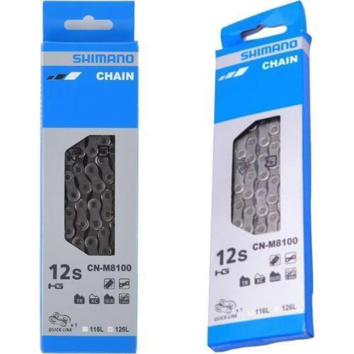 Shimano Deore XT 12-speed Chain CN M8100 with Quick-Link M8100 chain Mountain Bike Bicycle Chain CN-M8100