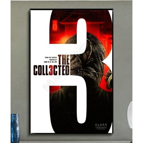 W309 The Collected 3 Poster Horror Movie Trend Beautiful Fashion Silk Fabric Wall Poster Art Decor Sticker Bright