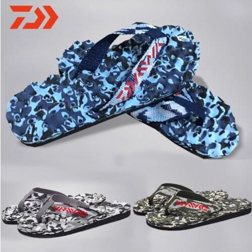 Daiwa Outdoor Shoes Non-slip Y-slippers Summer Beach Slipper Fishing Slippers New DAWA Fishing Shoes Fishing Slipper Man Shoes