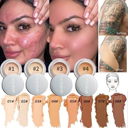 1 Piece Makeup Concealer Base New Full Concealer Repair Foundation Cream Cover Freckles Acne Marks Dark Circles Cover Cosmetic